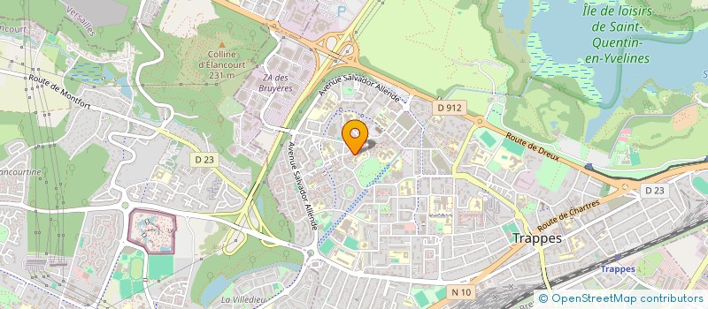 localisation de l'entreprise 933 320 707  à TRAPPES