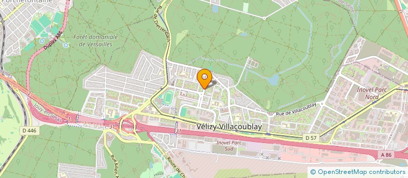 localisation de l'entreprise 933 326 340   VELIZY-VILLACOUBLAY