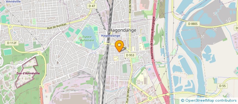 localisation de l'entreprise 933 348 641   HAGONDANGE