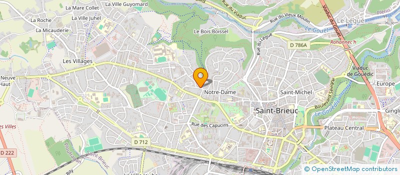 localisation de l'entreprise 933 355 109  à SAINT-BRIEUC