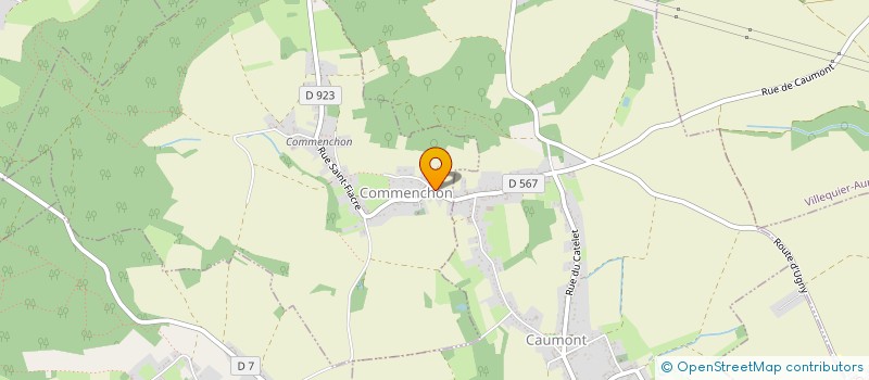 localisation de l'entreprise 933 362 980   COMMENCHON