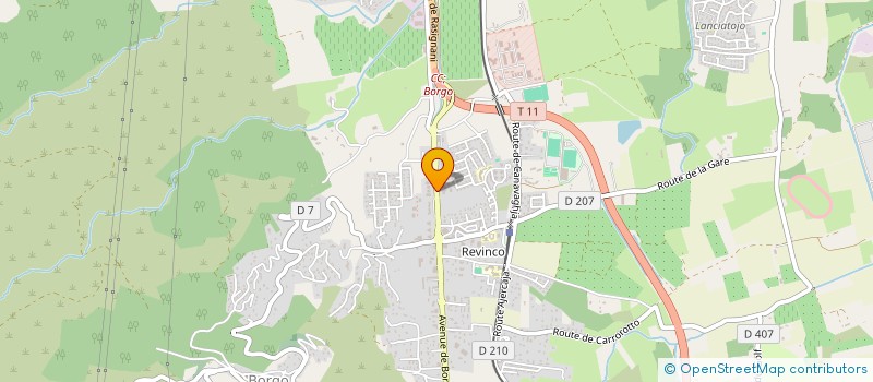 localisation de l'entreprise 933 372 369 à BORGO