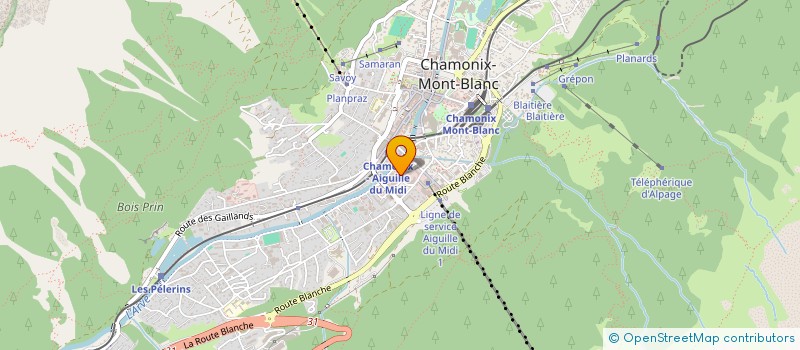 localisation de l'entreprise 933 388 829   CHAMONIX-MONT-BLANC