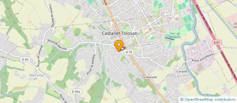 localisation de l'entreprise 933 414 344  à CASTANET-TOLOSAN