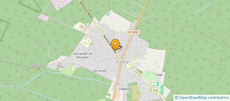 localisation de l'entreprise 933 431 181   LE BARP