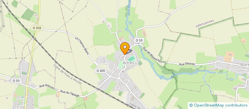 localisation de l'entreprise 933 436 826   ARTRES
