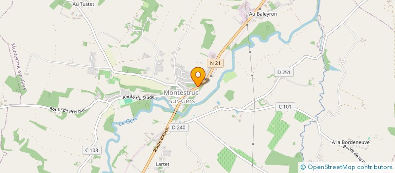 localisation de l'entreprise 933 465 247   MONTGESOYE