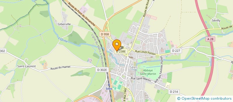 localisation de l'entreprise 933 472 763 à SEES