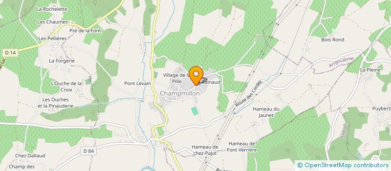 localisation de l'entreprise 933 475 378   RUELLE-SUR-TOUVRE