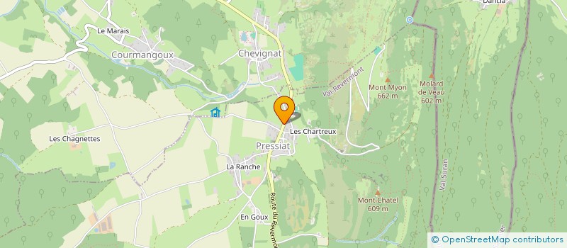 localisation de l'entreprise 933 495 087   VAL-REVERMONT