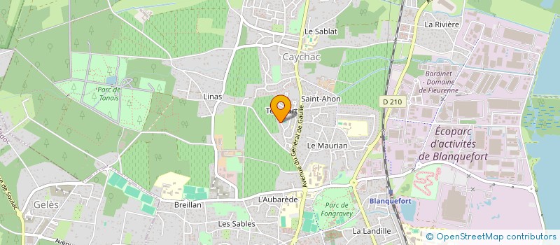 localisation de l'entreprise 933 507 071  à BLANQUEFORT
