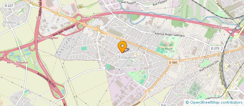 localisation de l'entreprise 933 519 803   TINQUEUX