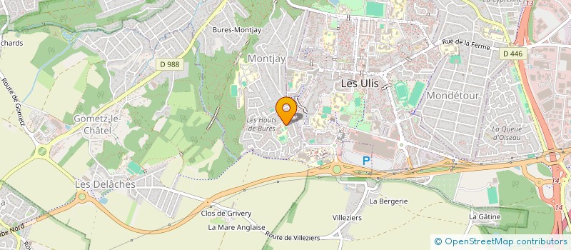 localisation de l'entreprise 933 543 001 à MASSY