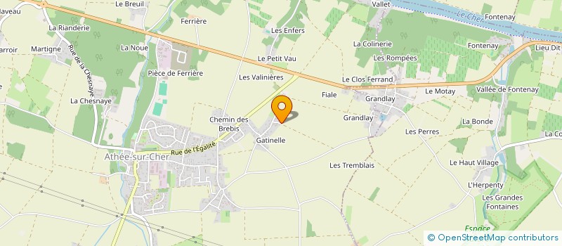 localisation de l'entreprise 933 555 492   ATHEE-SUR-CHER