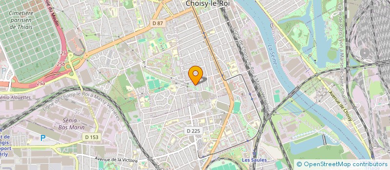 localisation de l'entreprise 933 559 866   CHOISY-LE-ROI