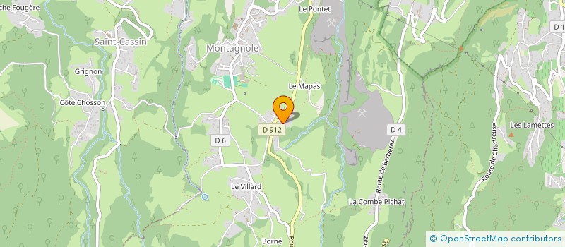 localisation de l'entreprise 933 564 361   MONTAGNOLE