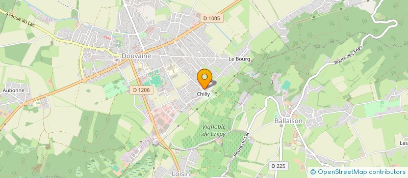 localisation de l'entreprise 933 564 817   DOUVAINE