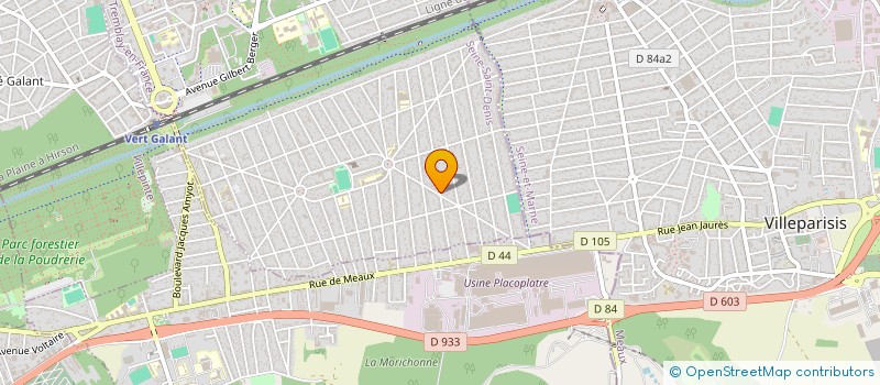 localisation de l'entreprise 933 588 535 à TREMBLAY-EN-FRANCE