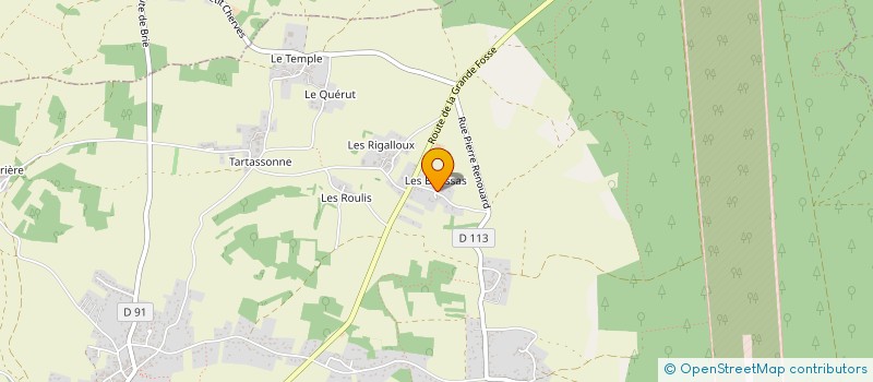 localisation de l'entreprise 933 598 344   BRIE