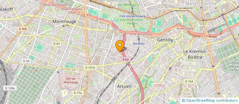 localisation de l'entreprise 933 604 365   ARCUEIL