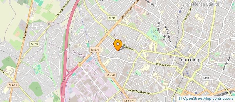 localisation de l'entreprise 933 608 911   TOURCOING