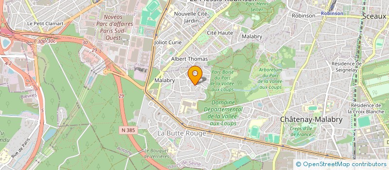 localisation de l'entreprise 933 626 608 à CHATENAY-MALABRY