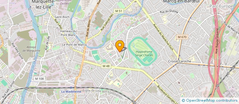 localisation de l'entreprise 933 637 670 à MARCQ-EN-BARŒUL