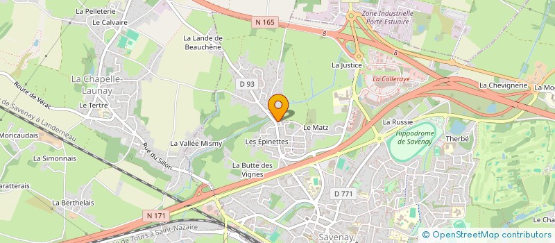 localisation de l'entreprise 933 641 193   SAVENAY