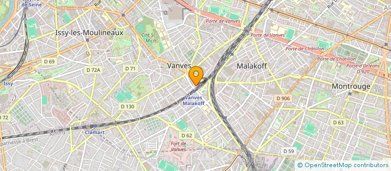 localisation de l'entreprise 933 666 356   VANVES