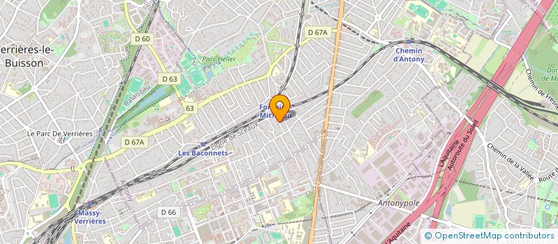 localisation de l'entreprise 933 685 356  à ANTONY