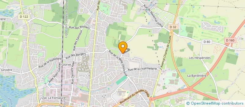 localisation de l'entreprise 933 695 686   LES SABLES-D'OLONNE