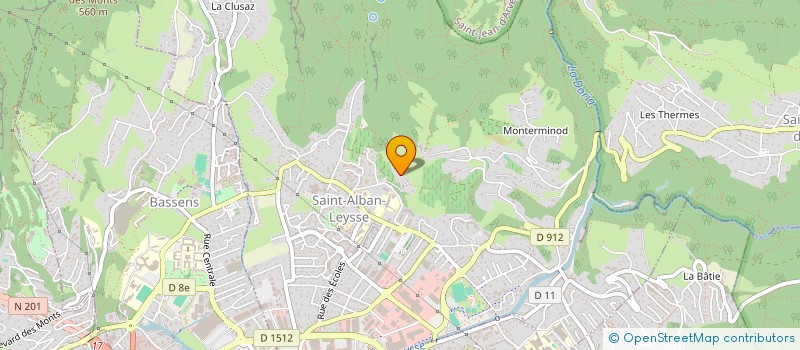 localisation de l'entreprise 933 717 985   SAINT-ALBAN-LEYSSE