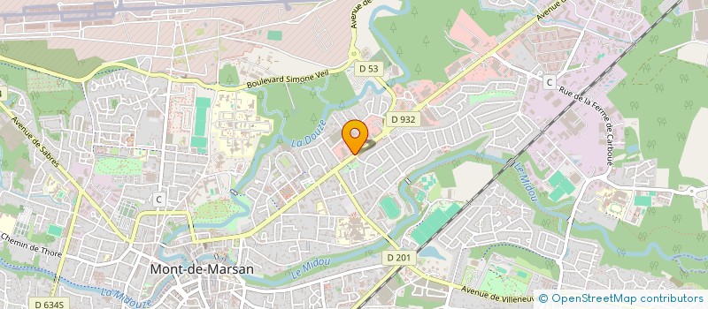 localisation de l'entreprise 933 721 268   MONT-DE-MARSAN