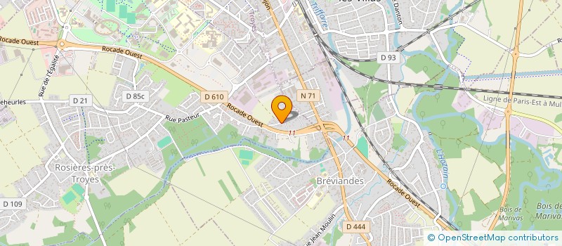 localisation de l'entreprise 933 724 247   ROSIERES-PRES-TROYES