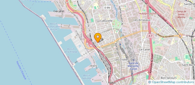 localisation de l'entreprise 933 735 128 à MARSEILLE