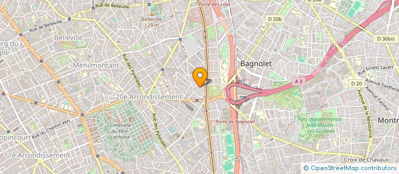 localisation de l'entreprise 933 736 753   PARIS