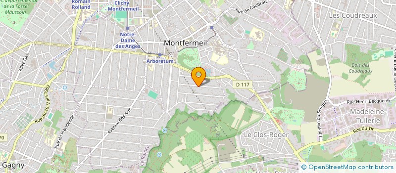 localisation de l'entreprise 933 746 810 à MONTFERMEIL