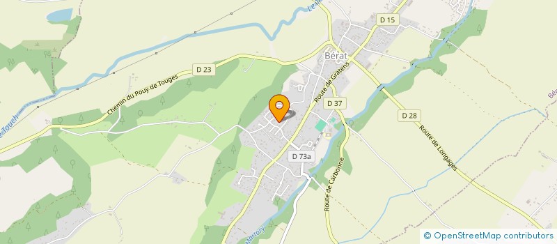 localisation de l'entreprise 933 756 793   BERAT