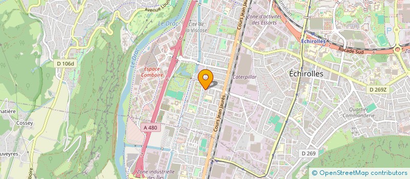 localisation de l'entreprise 933 762 395   ECHIROLLES