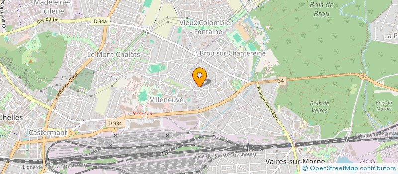 localisation de l'entreprise 933 770 331   BROU-SUR-CHANTEREINE