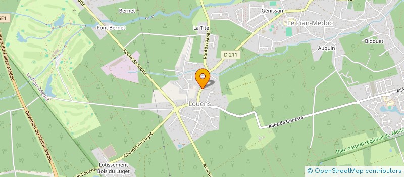 localisation de l'entreprise 933 799 884   LE PIAN-MEDOC