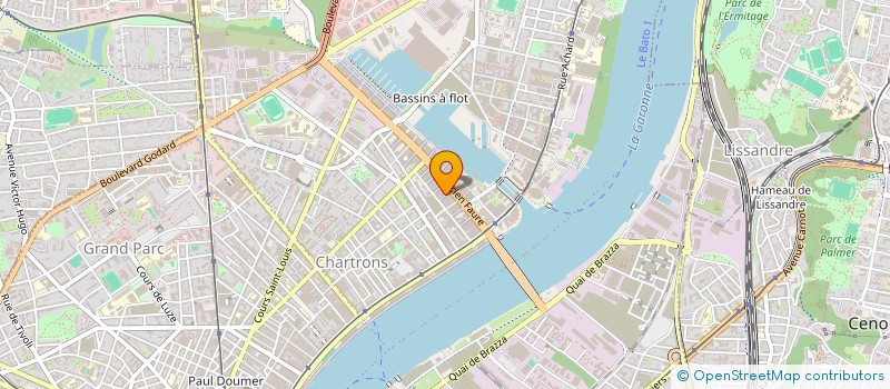 localisation de l'entreprise 933 800 583   BORDEAUX