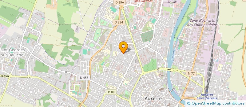 localisation de l'entreprise 933 810 426 à AUXERRE