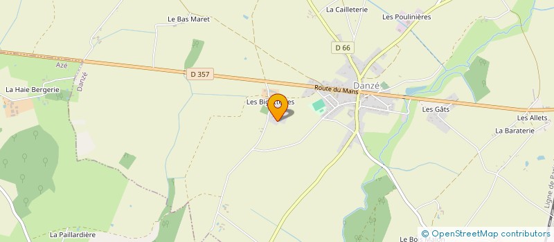 localisation de l'entreprise 933 828 543   DANZE