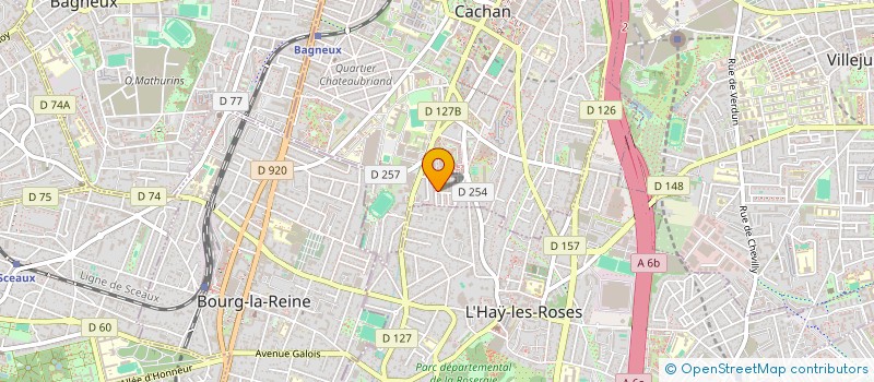 localisation de l'entreprise 933 830 614   CACHAN