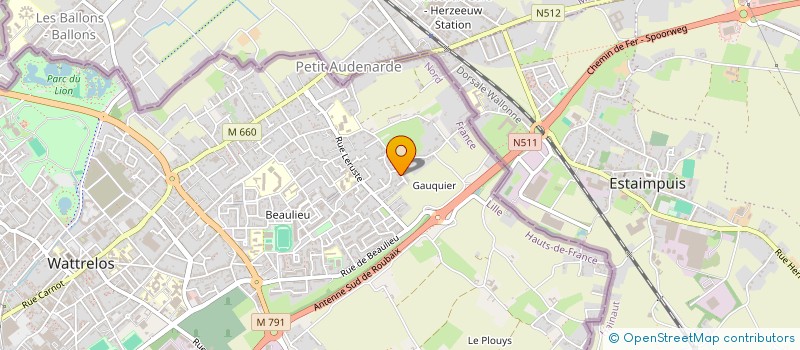 localisation de l'entreprise 933 835 647 à WATTRELOS
