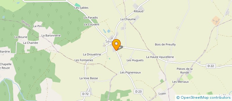 localisation de l'entreprise 933 865 602   SERIGNY