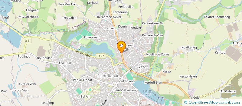 localisation de l'entreprise 933 865 644  à BREST
