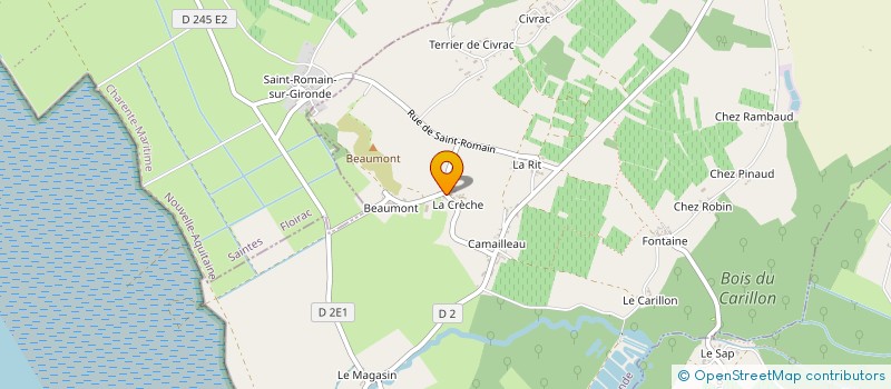 localisation de l'entreprise 933 885 170   SAINT-FORT-SUR-GIRONDE