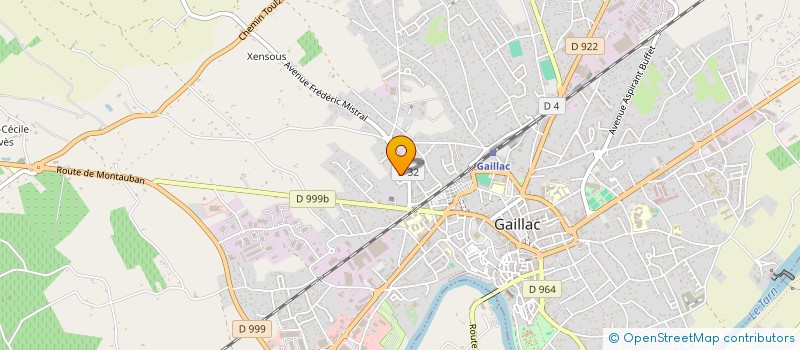 localisation de l'entreprise 933 885 345   GAILLAC